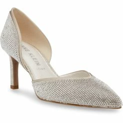 Coupon 🤩 Anne Klein Riella 👩 Womens Rhinestones D'Orsay Pumps 🎉