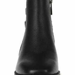 Hot Sale ✨ Anne Klein Caleb 👩 Womens Zipper Block Heel Ankle 🥾 Boots ⭐