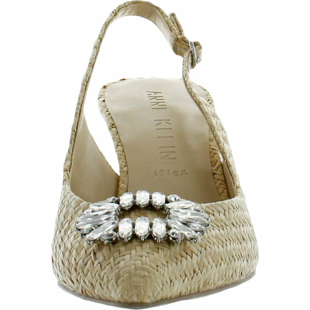 Best Sale π Anne Klein ROCKY π© Womens Slingback Pointed Toe Slingback π Heels βοΈ 5 Best Sale π Anne Klein ROCKY π© Womens Slingback Pointed Toe Slingback π Heels βοΈ - Image 3