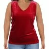 Outlet 🔔 Anne Klein 👩 Womens Velour V-Neck Tank Top 🥰 -Anne Klein Sales 098bf509f0b441a2be018cfd7e08dde6 919002be 9b85 4885 970f eeee882e7711 1080x