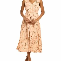 Cheap 🥰 Anne Klein Printed Midi 👗 Dress for 👩 women ⭐
