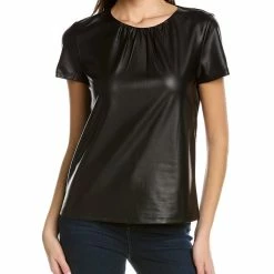 Buy ⌛ Anne Klein Gathered Neck Top for 👩 women 🔔