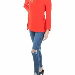 Top 10 ✨ Anne Klein 👩 Womens Back Zipper Side Slit Peplum Top 😍