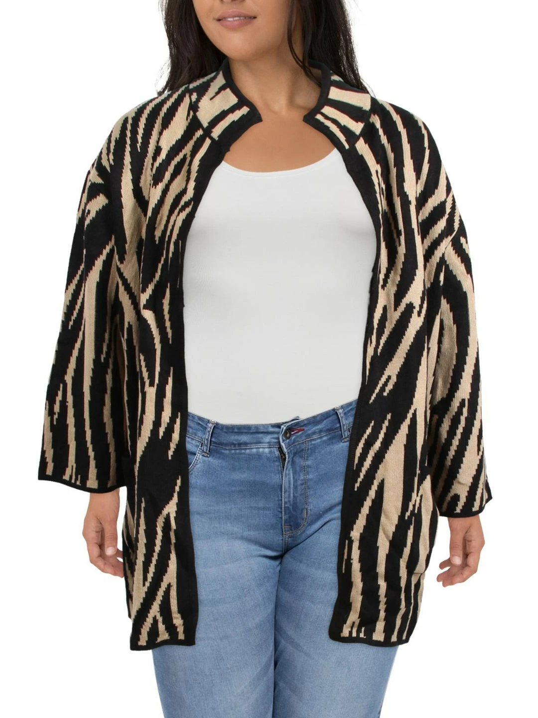 Cheap 𧨠Anne Klein π© Womens Open Front Long Mock Turtleneck Sweater π 3 Cheap 𧨠Anne Klein π© Womens Open Front Long Mock Turtleneck Sweater π