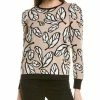 Best deal 👏 Anne Klein Leaf Puff Sleeve Jacquard Sweater for 👩 women 😍 -Anne Klein Sales 2101fd0ace3f4c36b09c5c7d57bc6c7e 1080x