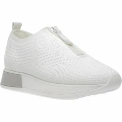 Best Sale 🧨 Anne Klein Terri 👩 Womens Knit Slip On Fashion 👟 Sneakers 🎉