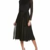 Promo ⭐ Anne Klein Mesh Tie Waist Midi 👗 Dress for 👩 women 💯 -Anne Klein Sales 2de64b404fa64eb390cf200f4cd59c49 1080x