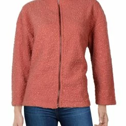 Cheap π Anne Klein π© Womens Sherpa Jacket Faux Fur π§₯ Coat β¨