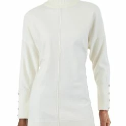 Buy 🌟 Anne Klein 👩 Womens Side Slit Button-Trim Mock Turtleneck Sweater 😉 -Anne Klein Sales 44e291c5526b4c019536c974f5c24a37 5c341d25 b5d1 415a ac82 2fc1614a4398 1080x