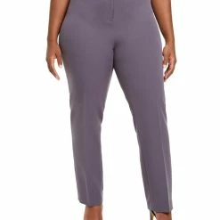 Brand new ⌛ Anne Klein Plus 👩 Womens Stretch Office Wear Ankle Pants 🎉