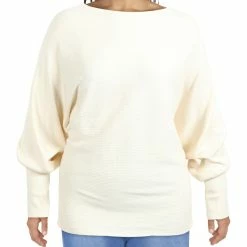 Cheap ✨ Anne Klein 👩 Womens Boatneck Ribbed Pullover Sweater 😀