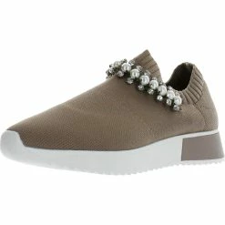 Budget 🥰 Anne Klein Tonya 👩 Womens Knit Slip On Casual and Fashion 👟 Sneakers 🔥