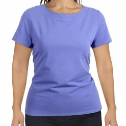 Best reviews of 🌟 Anne Klein 👩 Womens Scalloped Cotton T-Shirt 👏