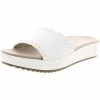 Coupon 😍 Anne Klein Valene 👩 Womens Faux Leather Footbed 🩴 Sandals 🎉