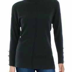 Buy 🌟 Anne Klein 👩 Womens Side Slit Button-Trim Mock Turtleneck Sweater 😉 -Anne Klein Sales 6680cf8c0eee402591de1a38ff898011 0b43604d 12e0 43da 9657 c101d2e6fb3d 1080x