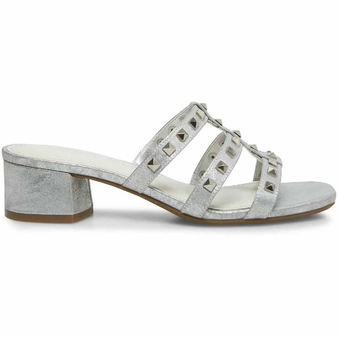 Cheapest βοΈ Anne Klein Ray π© Womens Metallic Studded π Dress π©΄ Sandals β¨ 4 Cheapest βοΈ Anne Klein Ray π© Womens Metallic Studded π Dress π©΄ Sandals β¨ - Image 2