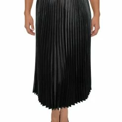 Cheap 🔔 Anne Klein 👩 Womens Charmeuse Shutter Pleat Maxi 👗 Skirt 🤩