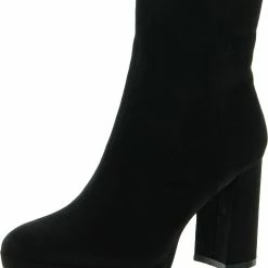 Outlet 🥰 Anne Klein 👩 Womens Faux Suede Zipper Ankle 🥾 Boots 🔥