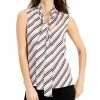 New 🤩 Anne Klein 👩 Womens Striped Tie Neck Blouse 🌟 -Anne Klein Sales 75db4c67aba4430e8837391c20997198 8d7de325 820e 4eba 86ea c44c5f037fe1 1080x