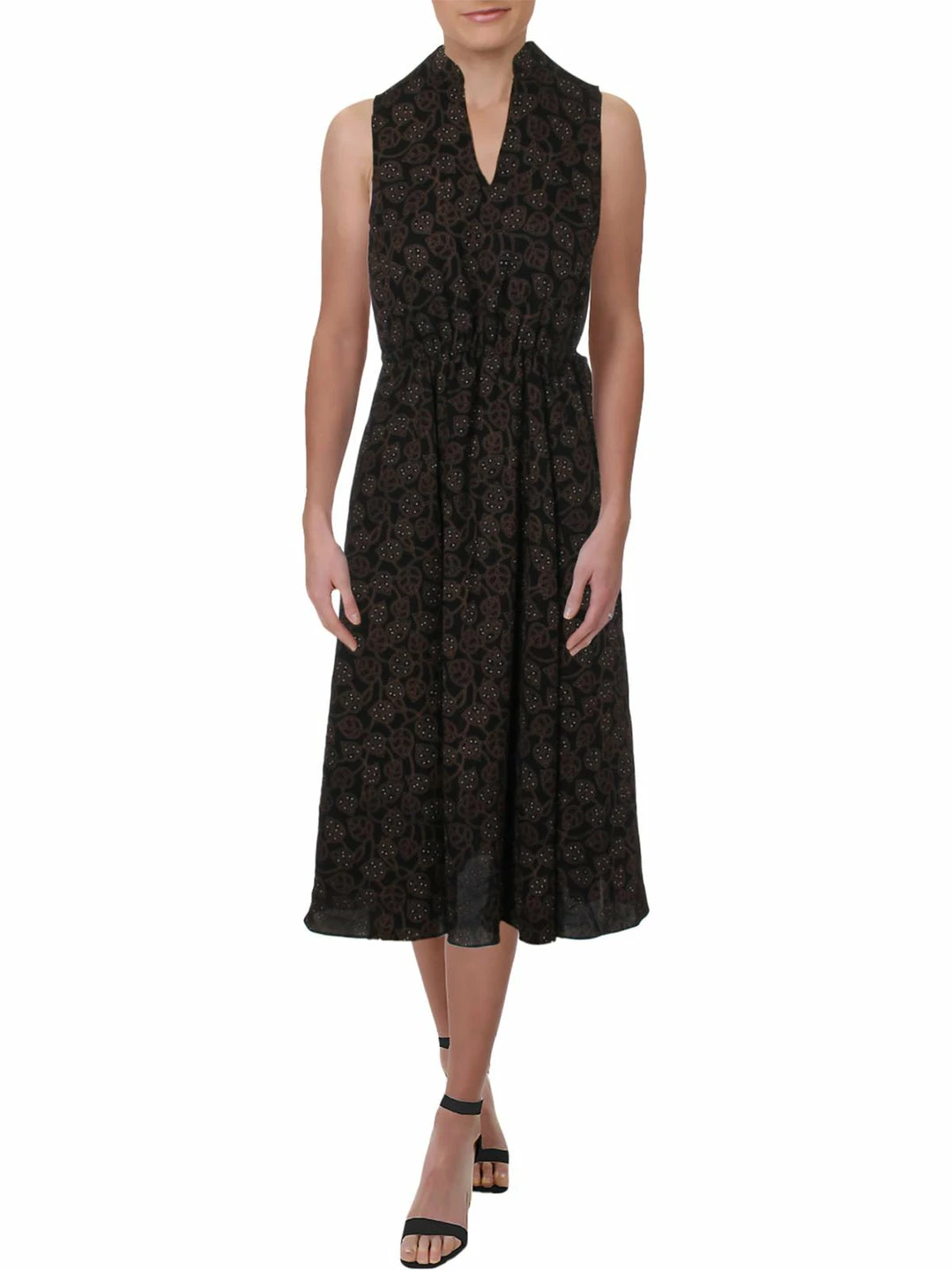 Cheap βοΈ Anne Klein π© Womens Sleeveless Printed Midi π Dress π 3 Cheap βοΈ Anne Klein π© Womens Sleeveless Printed Midi π Dress π