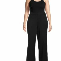 Brand new 👍 Anne Klein Plus 👩 Womens Knit Casual High-Waist Pants ⭐