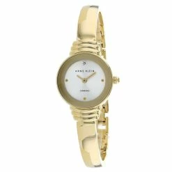 Coupon 🧨 Anne Klein 👩 Women's Gold dial ⌚ Watch 👏