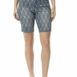 Top 10 🛒 Anne Klein 👩 Womens Printed Frayed Hem Bermuda Shorts 👏