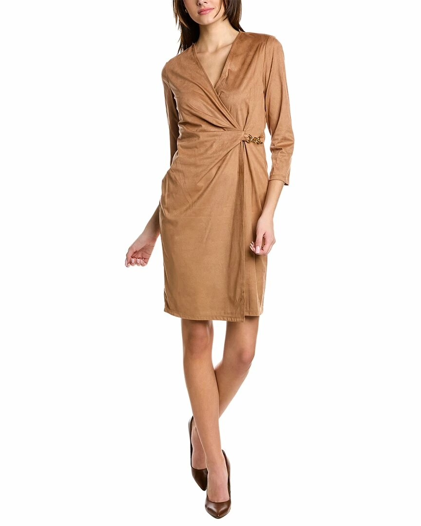 Best Sale π€© Anne Klein Suede Wrap π Dress for π© women 𧨠3 Best Sale π€© Anne Klein Suede Wrap π Dress for π© women π§¨