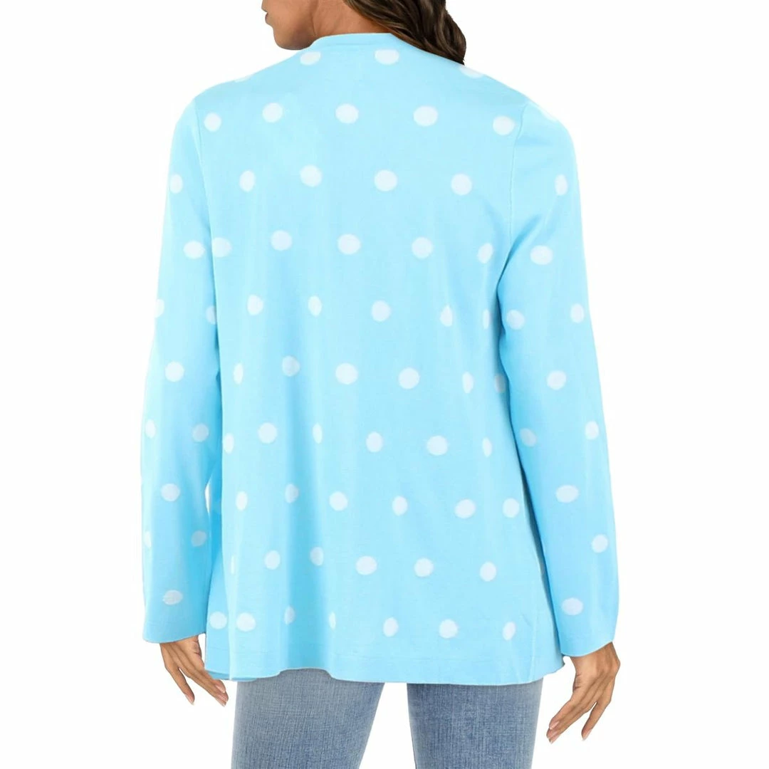Budget β Anne Klein π© Womens Polka Dot Open Front Cardigan Sweater π 4 Budget β Anne Klein π© Womens Polka Dot Open Front Cardigan Sweater π - Image 2