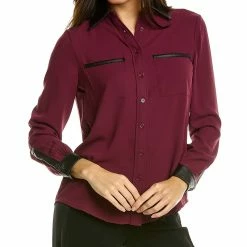 Discount 💯 Anne Klein Button-Down Blouse for 👩 women 🌟