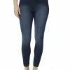 Deals 🥰 Anne Klein 👩 Womens Dark Wash Denim Jeggings 🔔