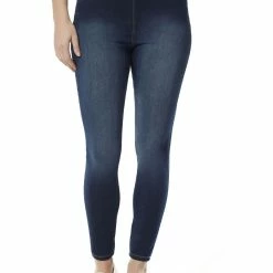 Deals 🥰 Anne Klein 👩 Womens Dark Wash Denim Jeggings 🔔