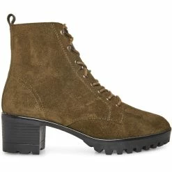 Promo β Anne Klein ABLAZE π© Womens Lace Up Leather Ankle π₯Ύ Boots π