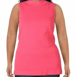 Top 10 🥰 Anne Klein 👩 Womens Mock Neck Sleeveless T-Shirt ✔️
