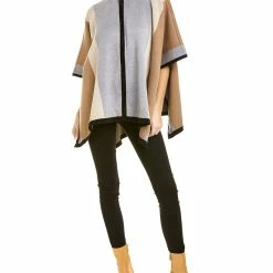 Deals 🎉 Anne Klein Vertical Stripe Cape for 👩 women 🔥