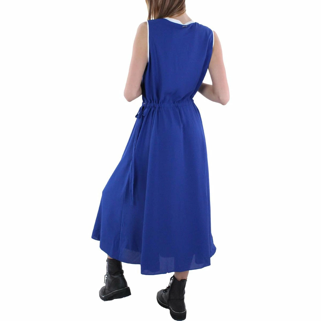 New π₯° Anne Klein π© Womens Split Neck Sleeveless Midi π Dress π 4 New π₯° Anne Klein π© Womens Split Neck Sleeveless Midi π Dress π - Image 2