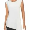Best Sale 🤩 Anne Klein Petites 👩 Womens Side Slit Asymmetrc Tank Top 😍 -Anne Klein Sales ed983482064a4be8957bdb5404bdf981 1080x