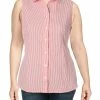 Brand new 🥰 Anne Klein 👩 Womens Striped Sleeveless Button-Down Top ✨ -Anne Klein Sales eef737b9eddc47a49c4323d0e964d359 895f14ea ad4d 4d96 bef1 8ea64ce74ea9 1080x