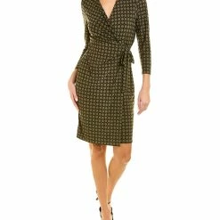 Cheapest ✨ Anne Klein Geometric Print 👗 Dress for 👩 women 🔔