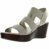 Discount 🧨 Anne Klein HALSEY 👩 Womens Open Toe 👗 Dressy Ankle Strap 🔥