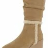 New 🔥 Anne Klein Preslie 👩 Womens Leather Slouchy Wedge 🥾 Boots 🧨 -Anne Klein Sales fc203c5bb80b4085bc2f66575d8a3bdd 04eb2308 7e7d 43df bbae 9d7b6bbce793 1080x
