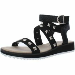 Best Sale 🤩 Anne Klein Mariah 👩 Womens Padded Insole Embellished Slingback 🩴 Sandals 🎁